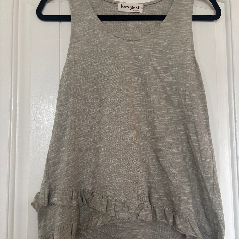 Boutique swing ruffle top small